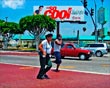 Making the Light, Vermont Ave & Hollywood Blvd, about 1:40 pm, 07.10.02