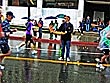 Oranges Offering, LA Marathon, LA Cienega & Sunset, SW Corner, 03.20.11