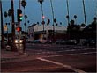 Normandie & Sunset, SW Corner, about 5:40 am, 8.12.02