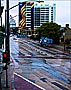Blue Truck, Sunset Eastward, Rainy Sat. Morn, 05.03.03