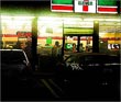 7/11 Entrance, Normandie & Sunset, 5:40 am, 7.19.03