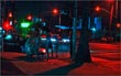 Bum, Hookers, Kingsley & Sunset, NW Corner, 3:05 am, 8.28.02 - rivercardZ