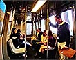 Getty Tram, 07:20 pm, 04.23.11
